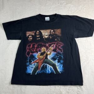 Slayer Vintage T Shirt 2002 God Hates Us All Tour Kerry King Metal Size M